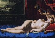 Artemisia  Gentileschi Sleeping Venus France oil painting artist